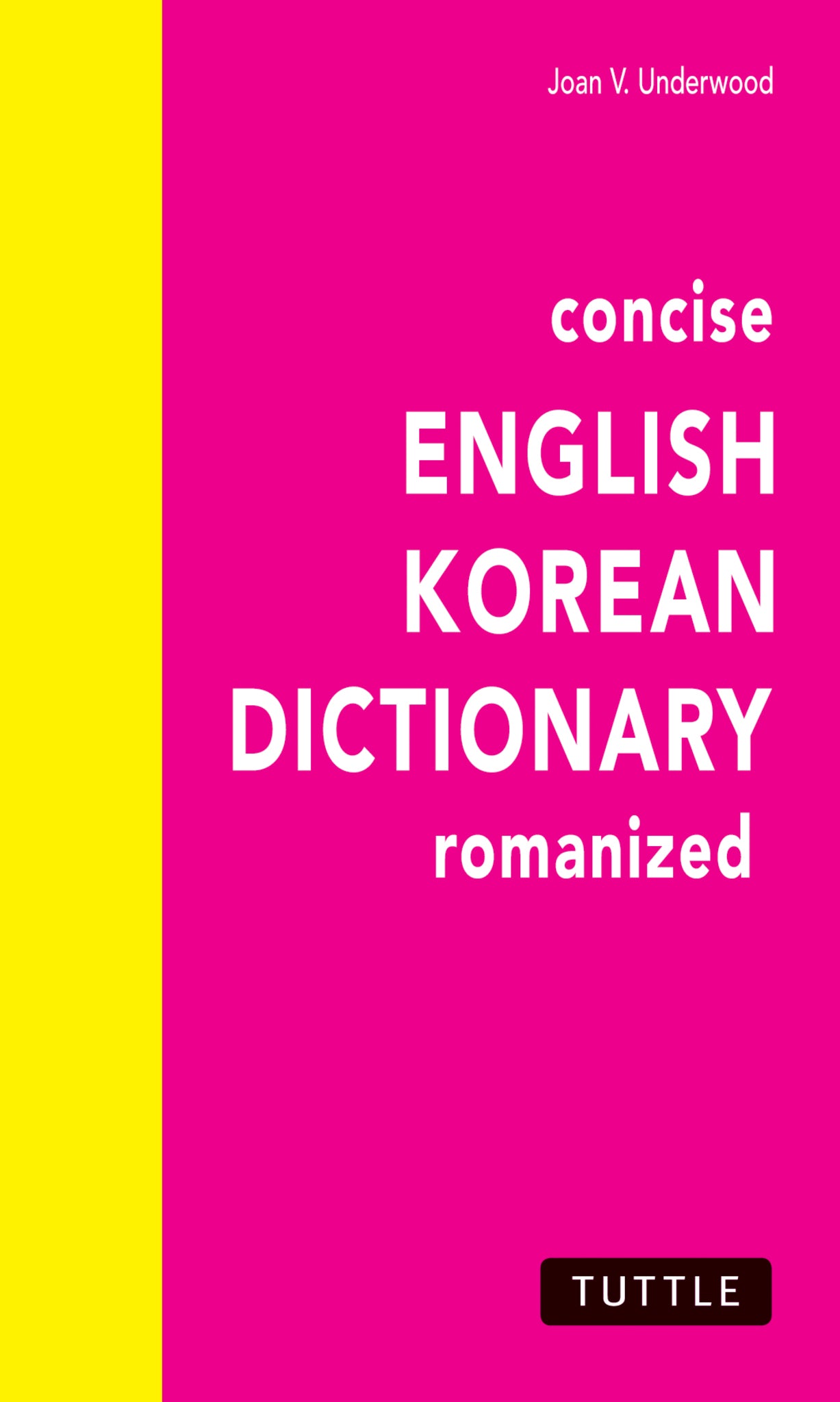 Cover image for Concise English-Korean Dictionary ISBN 9780804852944